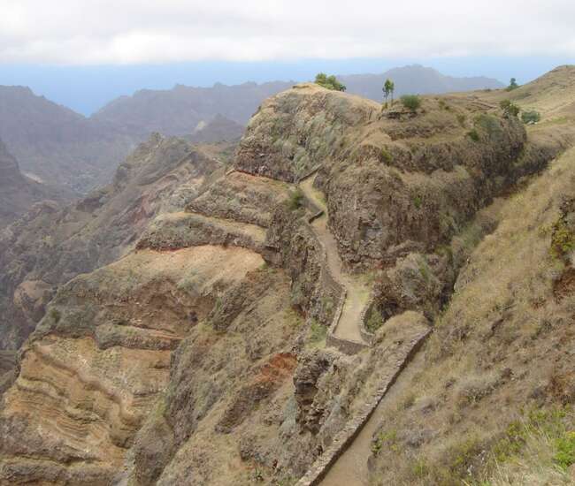 Kapverden Rundreise : Tageswanderungen Santo Antão + Santiago: Wanderweg