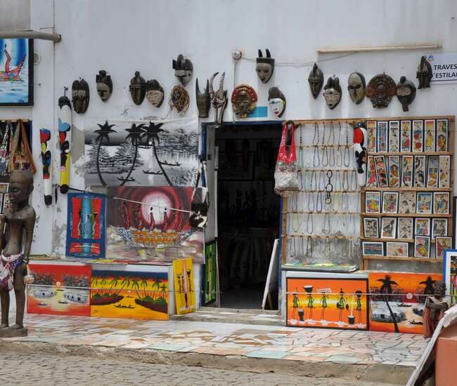 Kapverdische Badeinsel Sal - Souvenir von Afrika