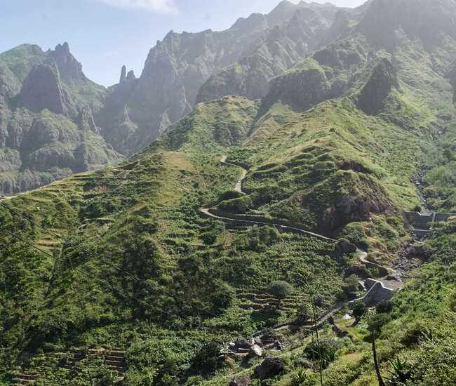 Kapverdische Insel São Nicolau Fragata