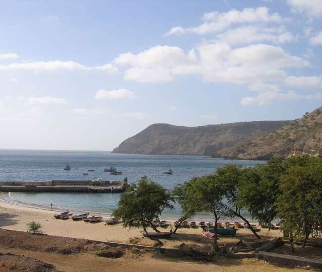 Kapverdische Insel Santiago Bucht von Tarrafal