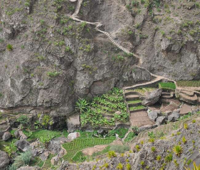 Kapverden Rundreise : Tageswanderungen Santo Antão + Santiago: Weg in die Ribeira da Torre