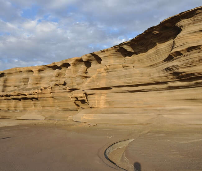 Kapverdische Insel São Nicolau Felsen von Carberinho