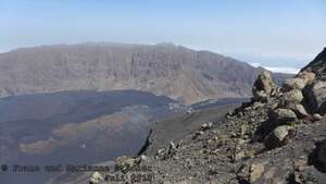 Fogo Blick in die Caldeira
