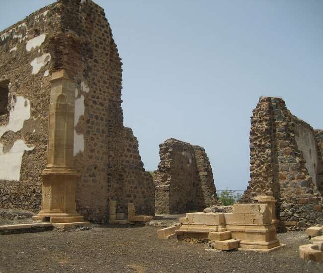 Kapverdische Insel Santiago Kathedrale Cidade Velha