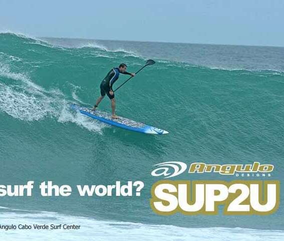 Kapverdische Insel Sal Wasserport für Einsteiger: Stand Up Paddeling mit Angulos
