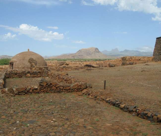 Kapverdische Insel Santiago - Cidade Velha Im Fort Real São Filipe