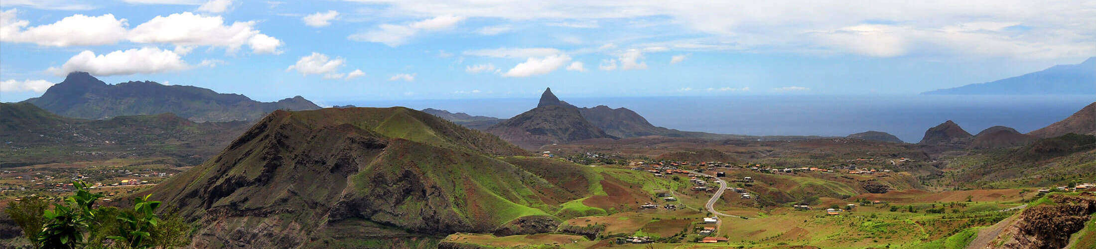 Blick von Serra über die Hochebene von Assomada