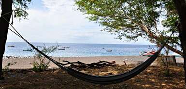 Santo Antão: Hängematte am Meer - Bungalows Mar Tranquilidade