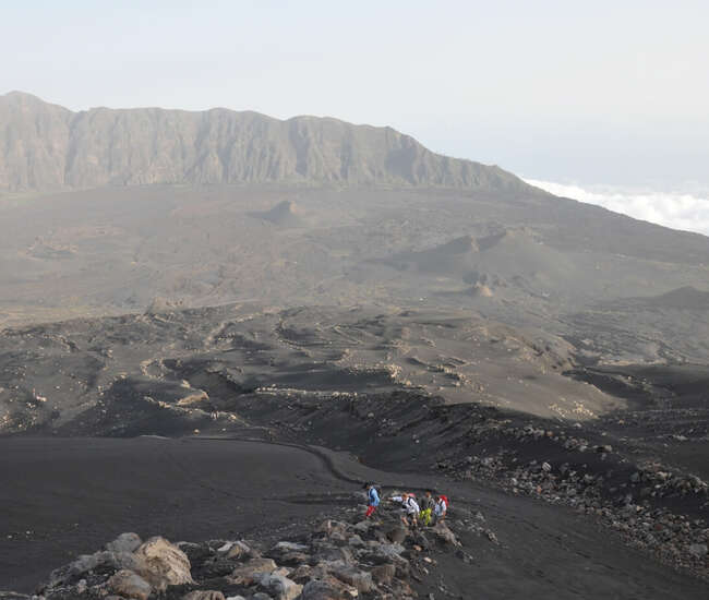Kapverden Vukaninsel Fogo Anstieg auf den Pico