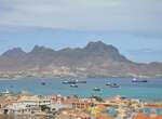 Kapverden Rundreise Mindelo: Blick zum Monte Cara